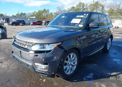 2017 Land Rover Range Rover Sport 5.0L V8 Supercharged/5.0L V8 Supercharged Dynamic from USA, damaged, VIN SALWR2FE4HA167412